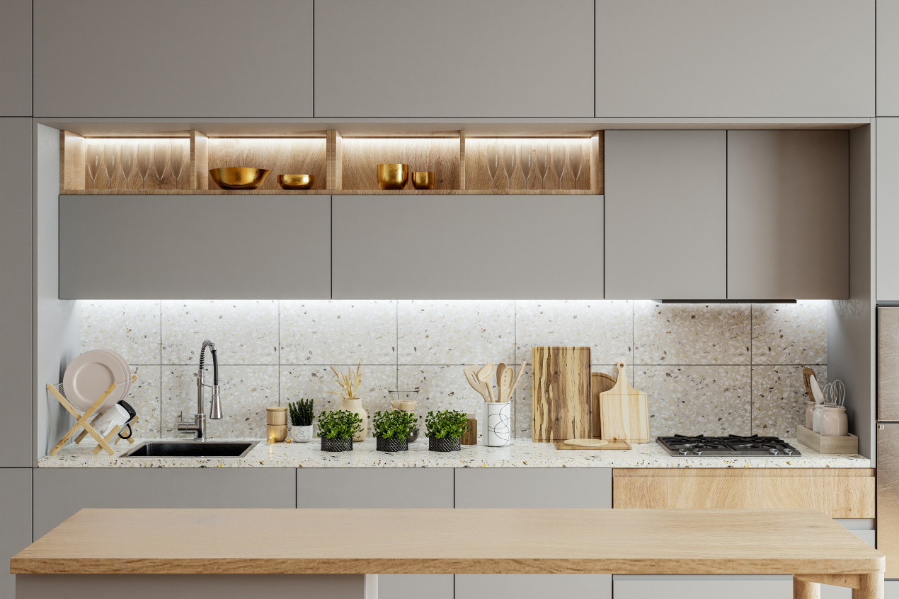 Jakie materiały wybrać do kuchni, aby były trwałe i stylowe? 1 Jakie materiały wybrać do kuchni,